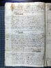 Overlijdensakte Gilibert Gledines 1798 Comiac