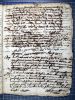 Huwelijksakte Jean Gledines en Anne Bouygues 1738 Comiac
