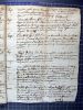 Huwelijksakte Jean Gledines en Elizabeth Vergne 1744 Comiac