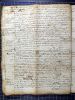 Overlijdensakte Jean Gledines 1786 Comiac