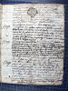 Doopakte Marie Gledines 1763 Comiac