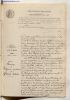 Huwelijksakte Mathilde Gledines en Jean Asfaux 1906 Comiac (deel-1)