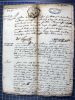 Geboorte/Overlijdensakte kind van Jean Gledines en Anne Bouygues 1751 Comiac